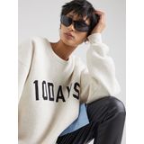 10Days, Dames, Sweatshirts & Hoodies, Zwart, Maat: 2XS Katoen,