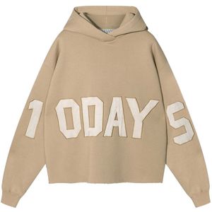 10 Days - Hoodie - Midden Beige - 20-825-5203