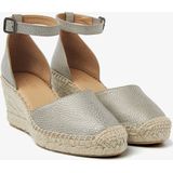 Via Vai - Flora Braid - Espadrilles - Grijs - Leer
