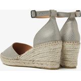 Via Vai - Flora Braid - Espadrilles - Grijs - Leer
