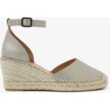 Via Vai - Flora Braid - Espadrilles - Grijs - Leer