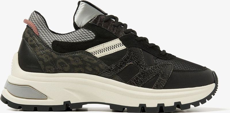 Via Vai - Liz Finley 62010 - Sneakers - Zwart - Textiel