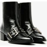 VIA VAI Rose Camden Enkellaarsjes dames - Zwart