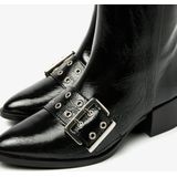 VIA VAI Rose Camden Enkellaarsjes dames - Zwart