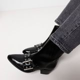 VIA VAI Rose Camden Enkellaarsjes dames - Zwart