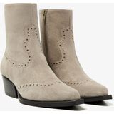 Via Vai - Do Aiden - Enkellaarsjes - Grijs - Suède