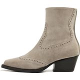 Via Vai - Do Aiden - Enkellaarsjes - Grijs - Suède