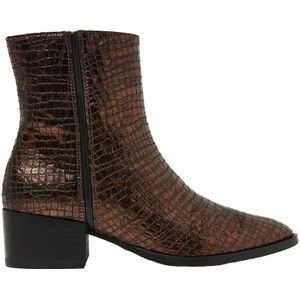 VIA VAI 62156 Enkellaarsje - Taupe - Rose Baker