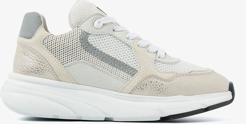 VIA VAI Loafers - Combi Leer Synthetisch - Vic Celia - Hakhoogte 4 cm