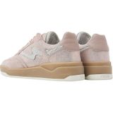 VIA VAI Sam Levi Sneakers - Roze - Suède, Leer, Denim