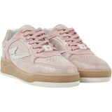 VIA VAI Sam Levi Sneakers - Roze - Suède, Leer, Denim