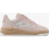 VIA VAI Sam Levi Sneakers - Roze - Suède, Leer, Denim