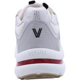 VIA VAI - Vesper Due - Sneakers - Grijs - Leer en Mesh - Chunky Zool