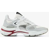 VIA VAI - Vesper Due - Sneakers - Grijs - Leer en Mesh - Chunky Zool