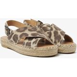 VIA VAI Mondi Isabella Espadrilles Dames - Luipaardprint