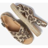 VIA VAI Mondi Isabella Espadrilles Dames - Luipaardprint