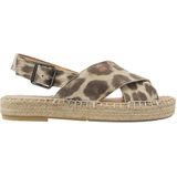 VIA VAI Mondi Isabella Espadrilles Dames - Luipaardprint