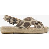 VIA VAI Mondi Isabella Espadrilles Dames - Luipaardprint
