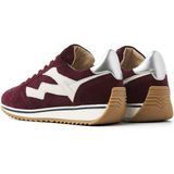 Mikki Alex - Sneakers - Bordeaux - Leer/Suède