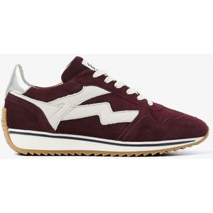Mikki Alex - Sneakers - Bordeaux - Leer/Suède