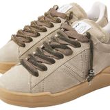 Sam Kyli - Retro Sneakers - Grijs - Suède - Uitneembaar Voetbed