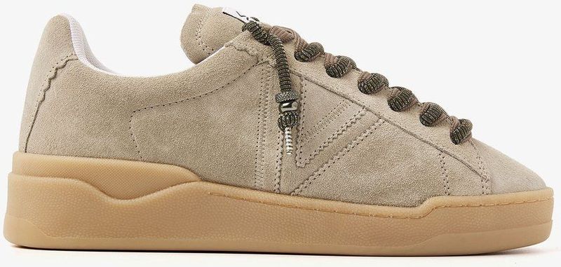 Sam Kyli - Retro Sneakers - Grijs - Suède - Uitneembaar Voetbed