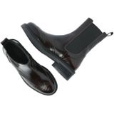 Via Vai - Lucia Gina - Chelsea Boots - Bruin - Leer