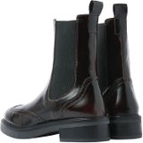 Via Vai - Lucia Gina - Chelsea Boots - Bruin - Leer