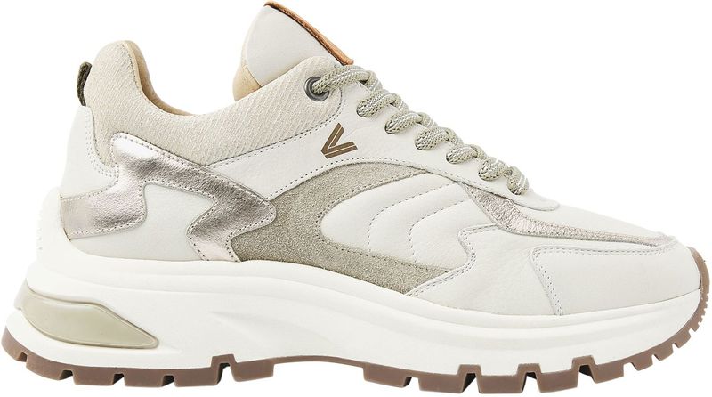 VIA VAI - Liz Leighton - Sneakers - Crème - Chunky Zool - Handgemaakt in Portugal