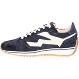 VIA VAI - Mikki Alex 62230 - Retro Sneaker - Blauw - Suede