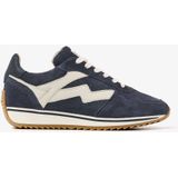 VIA VAI - Mikki Alex 62230 - Retro Sneaker - Blauw - Suede