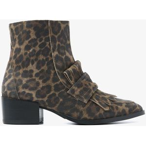 VIA VAI - Rose Hannah - Enkellaarsjes - Luipaardprint