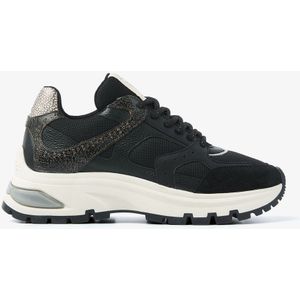 VIA VAI - Liz Curtis - Sneakers - Zwart - Chunky Zool - Brogue Details