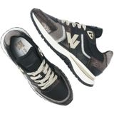 VIA VAI - Usher Davina - Sneakers - Zwart - Sportieve Zool - Handgemaakt in Portugal