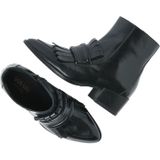 VIA VAI - Rose Hannah - Enkellaarsjes - Lak - Subtiel Blokhakje - Spitse Neus