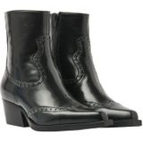 VIA VAI - Do Aiden - Enkellaarsjes - Groen - Leren Binnenvoering