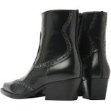 VIA VAI - Do Aiden - Enkellaarsjes - Groen - Leren Binnenvoering