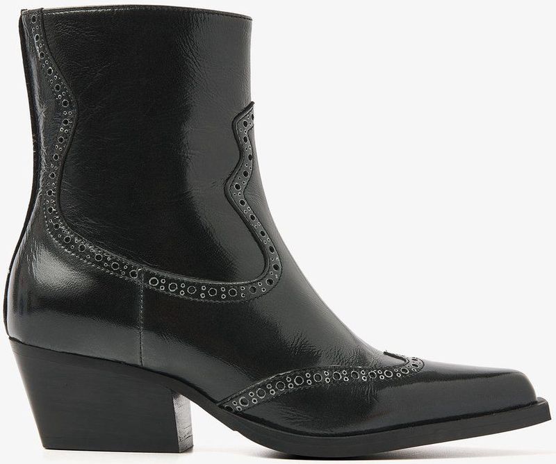 VIA VAI - Do Aiden - Enkellaarsjes - Groen - Leren Binnenvoering