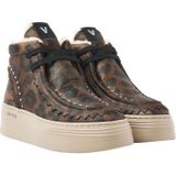 VIA VAI - Isa Callum - Sneakers - Luipaardprint - Lichtgewicht Plateauzool