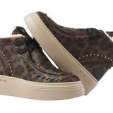 VIA VAI - Isa Callum - Sneakers - Luipaardprint - Lichtgewicht Plateauzool