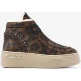 VIA VAI - Isa Callum - Sneakers - Luipaardprint - Lichtgewicht Plateauzool
