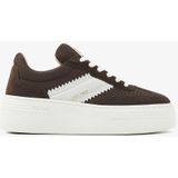 VIA VAI - Isa Lou - Sneakers - Bruin - Lichtgewicht Platformzool
