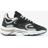 VIA VAI - Vesper Due - Sneakers - Zwart - Chunky Zool - Handgemaakt in Portugal