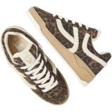 VIA VAI - Sam Sadie - Sneakers - Bruin - Luipaardprint