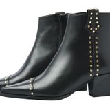 VIA VAI - Kate Brandy - Enkellaarsjes - Zwart