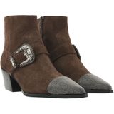 VIA VAI - Kate Jemma - Enkellaarsjes - Donkerbruin