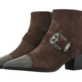 VIA VAI - Kate Jemma - Enkellaarsjes - Donkerbruin