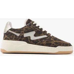 VIA VAI - Sam Levi - Sneakers - Zwart - Suède met Zilveren Glitters