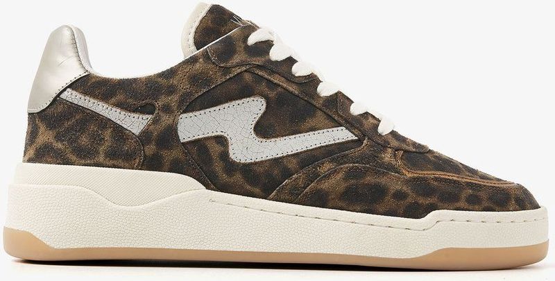 VIA VAI - Sam Levi - Sneakers - Zwart - Suède met Zilveren Glitters