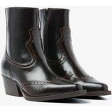 VIA VAI - Do Aiden - Bruin - Enkellaarsjes - Lakleer